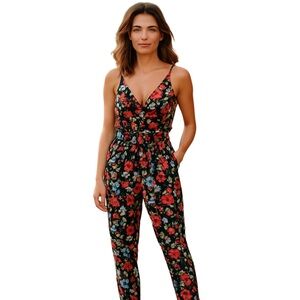 Material Girl jumpsuit with zippered pockets